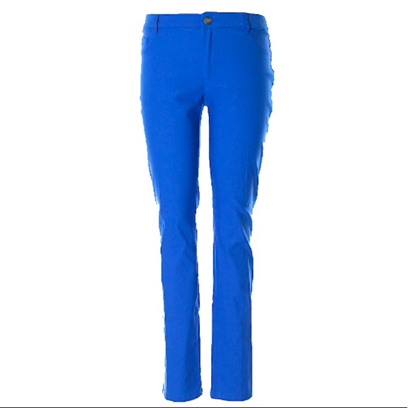 🔥 4 for $20 🔥 Like new Jeggings in royal blue - Picture 1 of 1